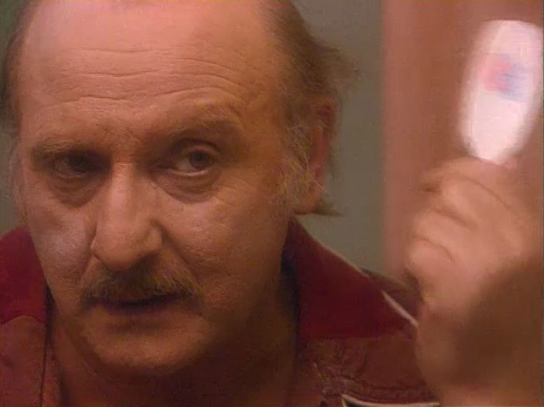 Ein Schauspieler des Hofer Theaters in der Maske.